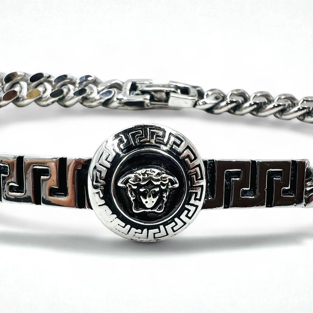 VERSACE ヴィンテージ メデューサ 喜平 チェーン ブレスレット