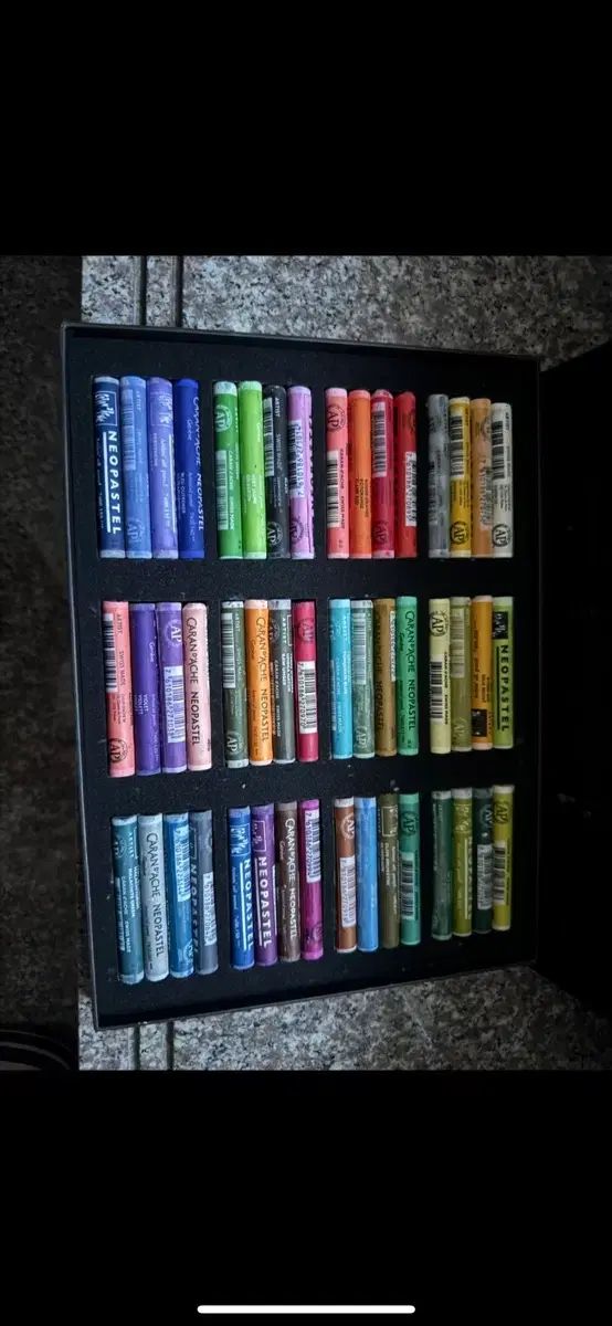 カランダッシュ ネオパステル オイルパステル 48色 カランダッシュ