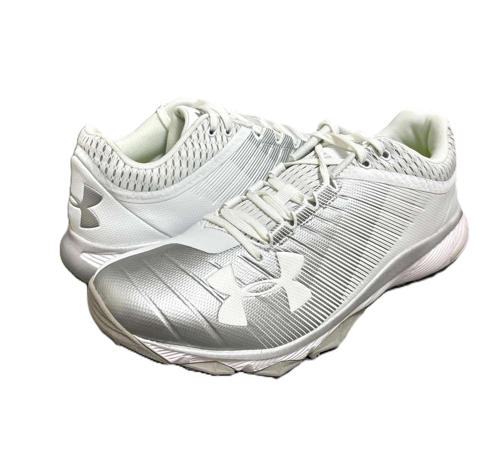 訳あり 野球 トレーニングシューズ UNDER ARMOUR アンダーアーマー UA YARD LOW TRAINER ヤード ロウ トレーナー トレーニング ホワイト 白 ベースボール シューズ 3000356-100
