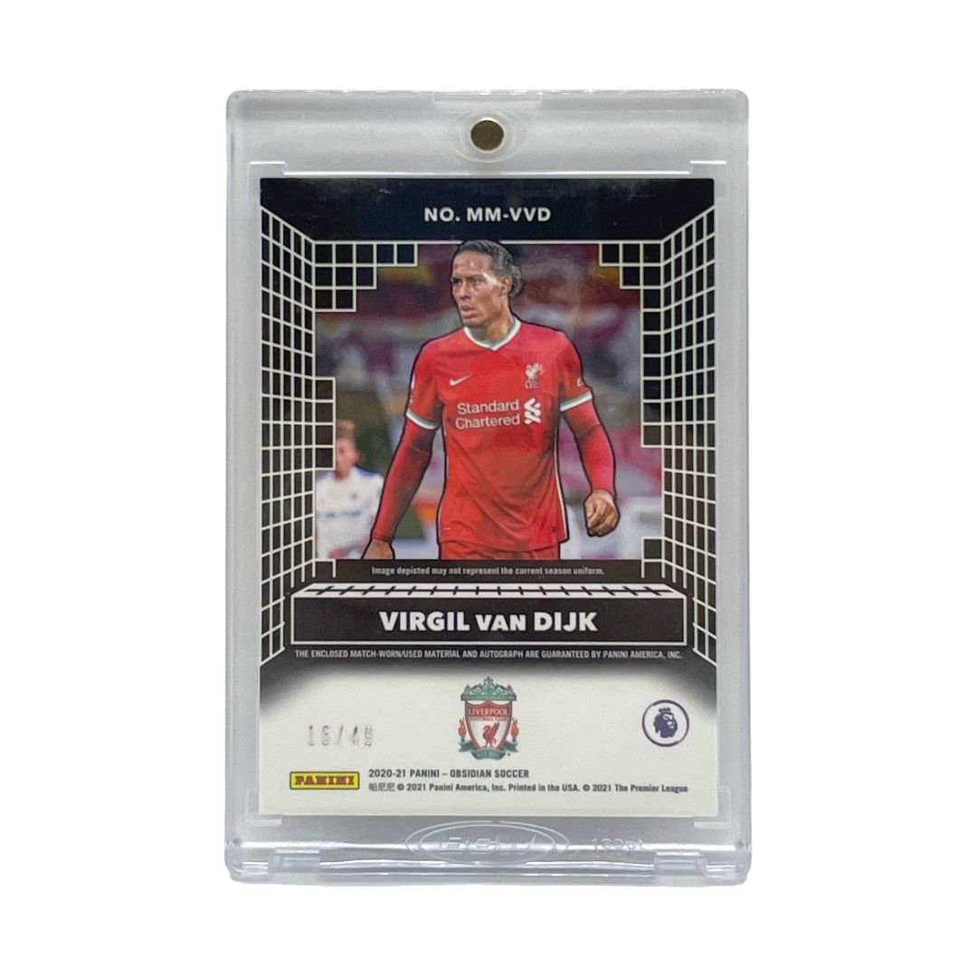 PANINI サッカーカード OBSIDIAN MATRIX VIRGIL VAN DIJK LIVERPOOL 16/49 #MM-VVD 送料無料 中古 IT1 PANINI サッカーカード OBSIDIAN MATRIX VIRGIL VAN DIJK
