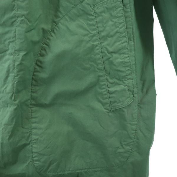 未使用 オムニゴッド コットン ロング コート 4 グリーン OMNIGOD