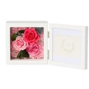 5営業日で発送 アプラス リュクス スタイルフレーム フラワーアレンジ フラワーギフト 異動 昇進 退職 プリザーブドフラワー F-6048