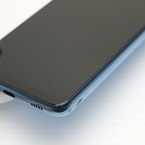 美品 Galaxy A32 5G SCG08 オーサムブルー 白ロム 本体 即日発送