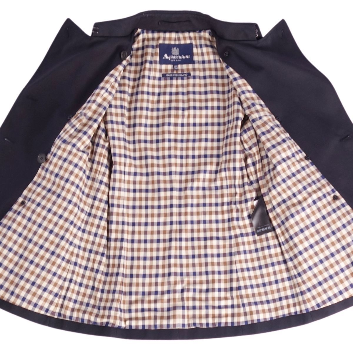 美品 アクアスキュータム Aquascutum LONDON コート 英国製 ト - メルカリ