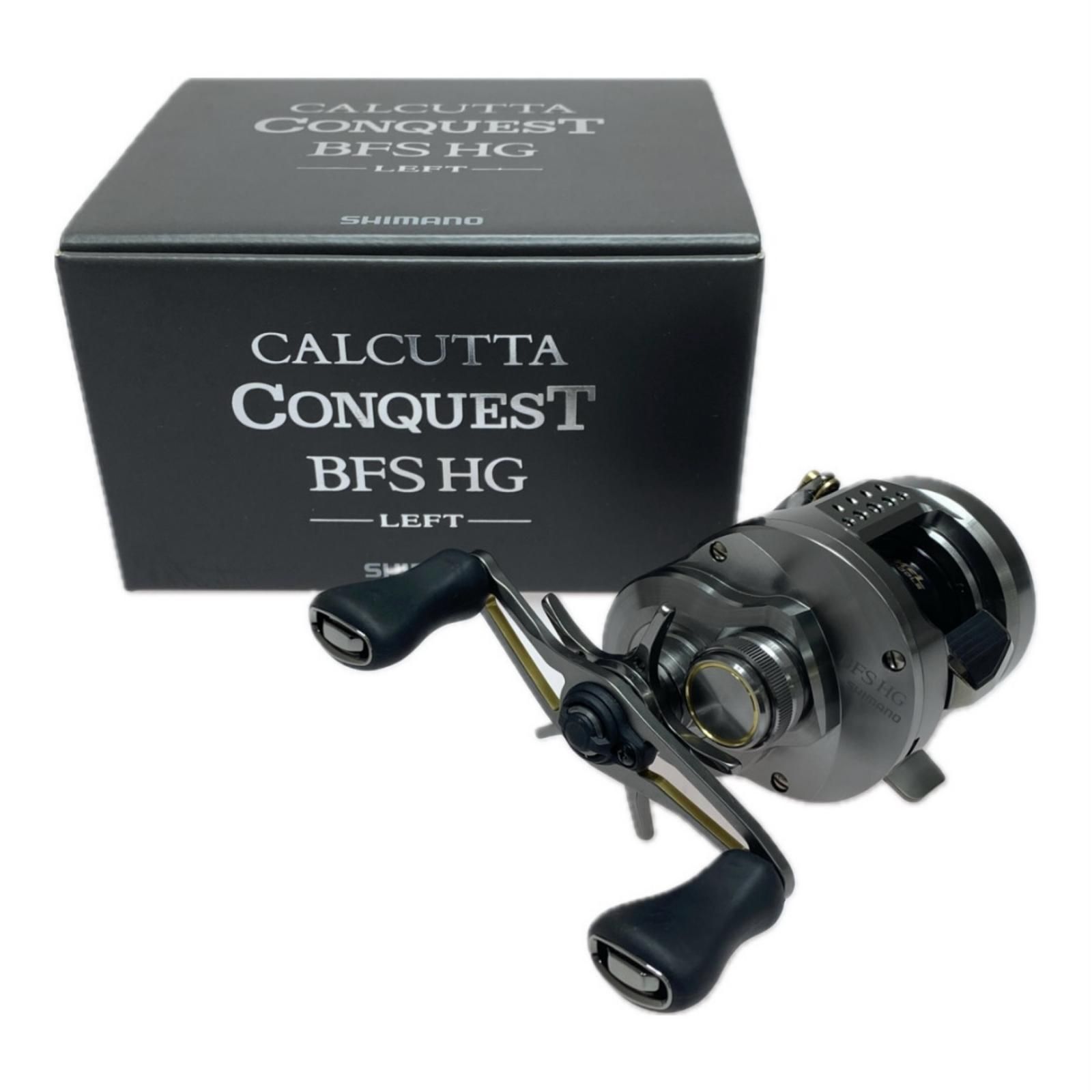 §§SHIMANO シマノ 23カルカッタコンクエストBFS HGL 045690 ベイトリール 程度AB