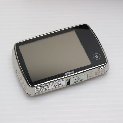 超美品 COOLPIX S01 ミラーシルバー 即日発送 デジカメ Nikon