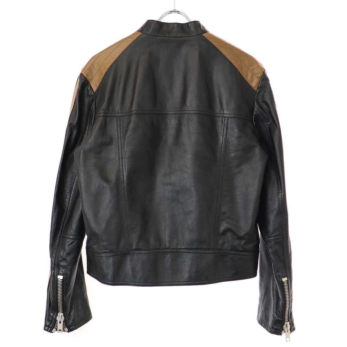 CELINE セリーヌ 20AW Cafe Racer Jacket カフェレーサーレザー