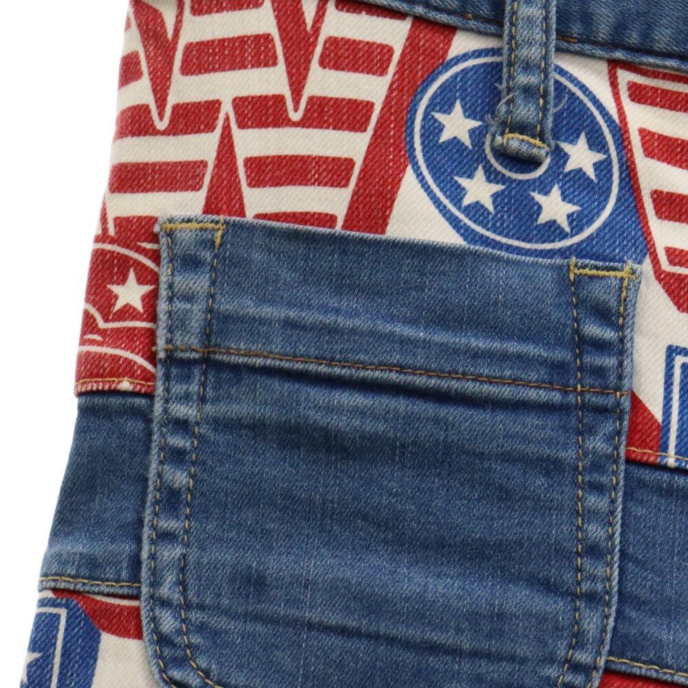 HYSTERIC GLAMOUR (ヒステリックグラマー) 00s ツギハギ フレア HYSTERIC GLAMOUR (ヒステリックグラマー) 00s ツギハギ フレア