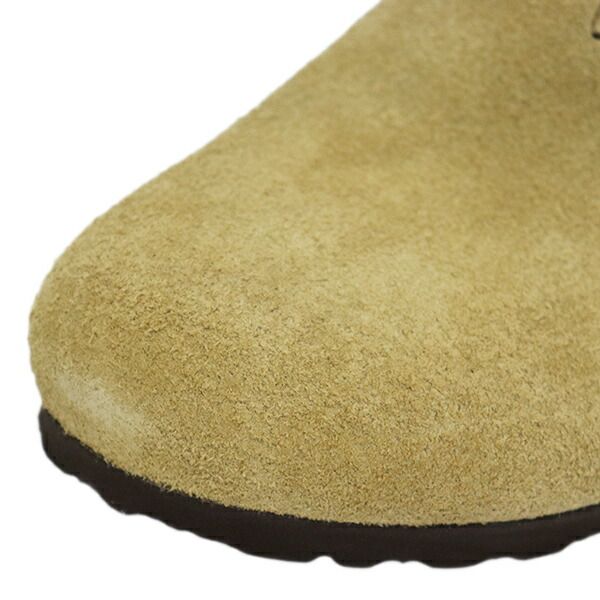 BIRKENSTOCK ビルケンシュトック 1026181 BOSTON ボストン スエードレザーサンダル LATTE CREAM レギュラー BI462 レギュラー 39-約25.0cm WWW_MORNINGWALKER_COM