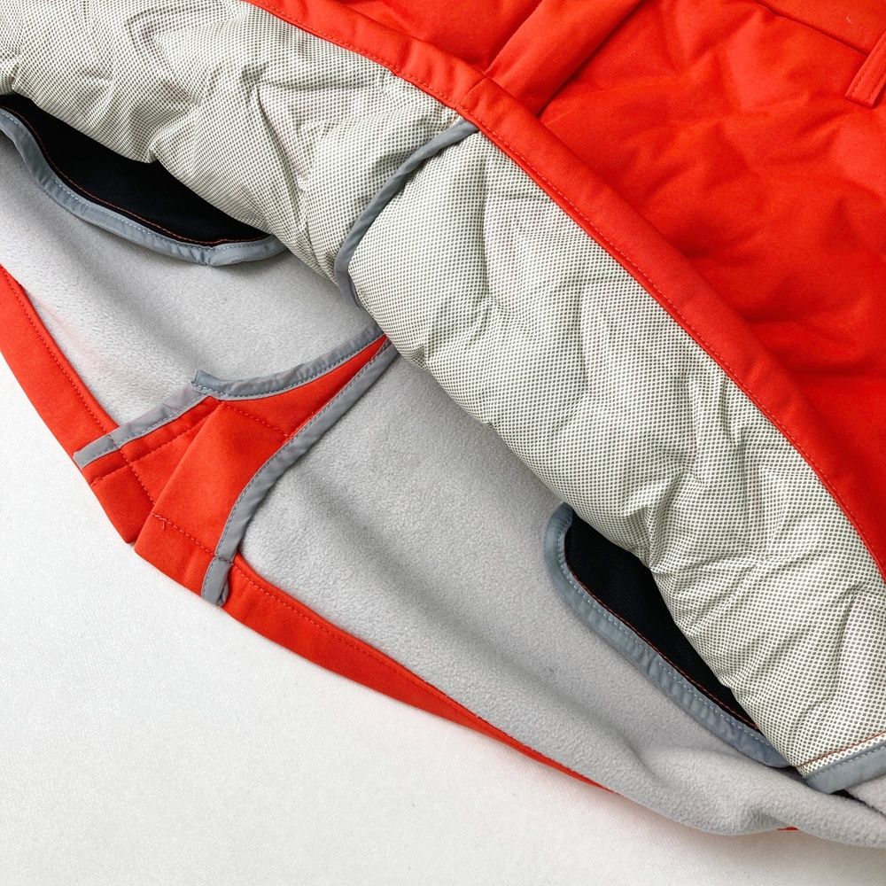 サイズ：S DESCENTE GOLF デサントゴルフ ダウンスカート オレンジ系