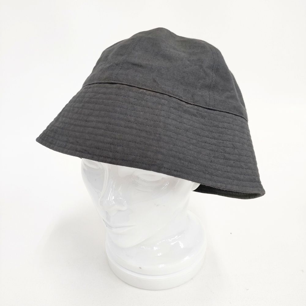 KIJIMA TAKAYUKI PAPER LINEN SAILOR HAT 231105 サイズ3 帽子 ハット チャコールグレー メンズ キジマタカユキ 5-0901G◎