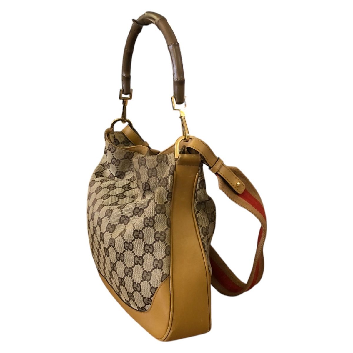 ✨GUCCI キャンバス バンブー ショルダーバッグ✨ 楽天市場】【バッグ】GUCCI グッチ GGキャンバス メタルバンブー