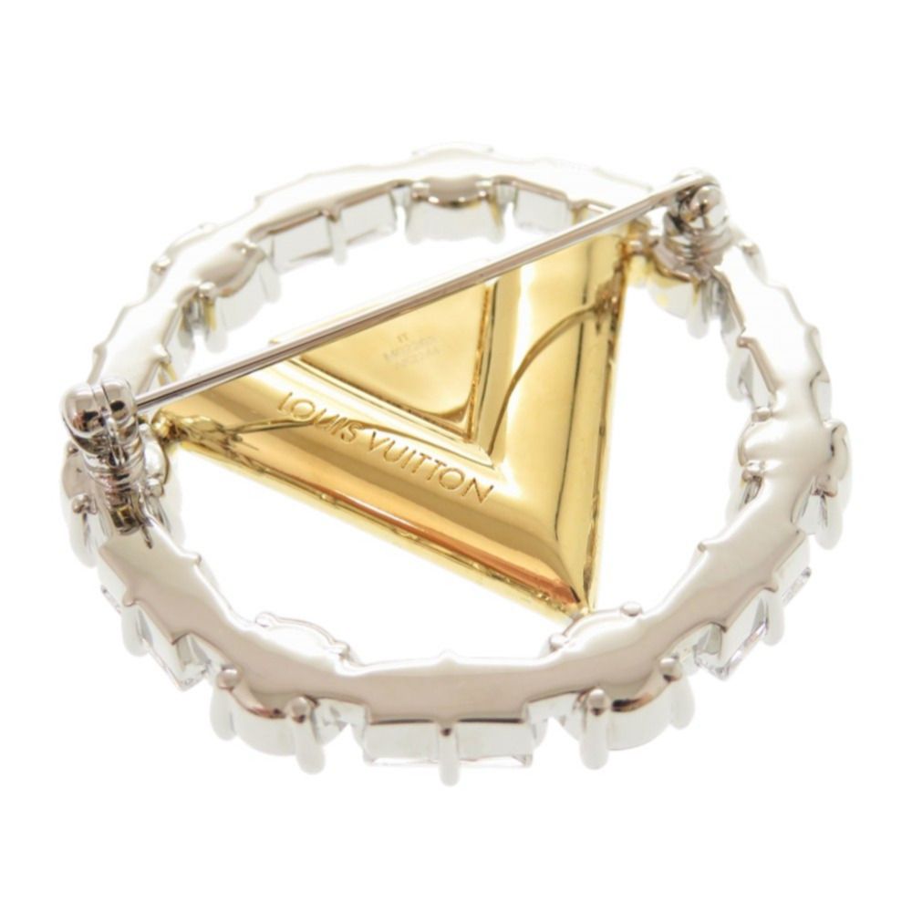 新品同様 ルイ ヴィトン ブローチ V フォー ヴィトン M02263 メタル