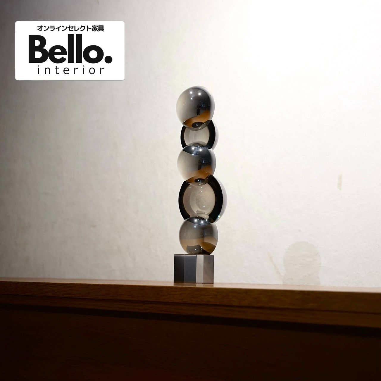 Bello select 輸入品 オブジェ ガラス製 インテリア 雑貨 アート 置物 小物 彫刻 モダン ホテルライク ラグジュアリー