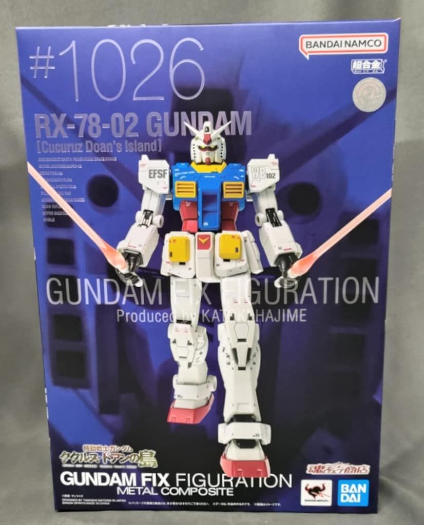 BANDAI - 開封品 GFFMC RX-78-02 ガンダム ククルスドアンの島 印象的な二刀流も再現！『ククルス・ドアンの島』RX-78-02