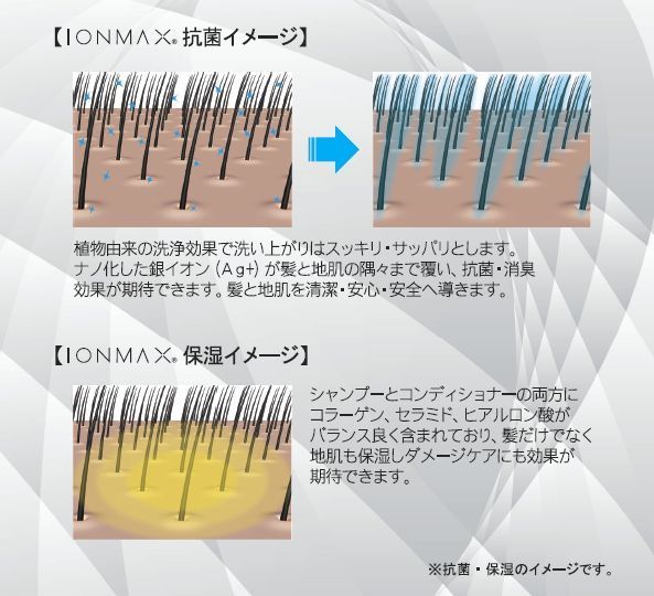 IONMAXヘアシャンプー 800ml(詰替えパウチ） - メルカリ