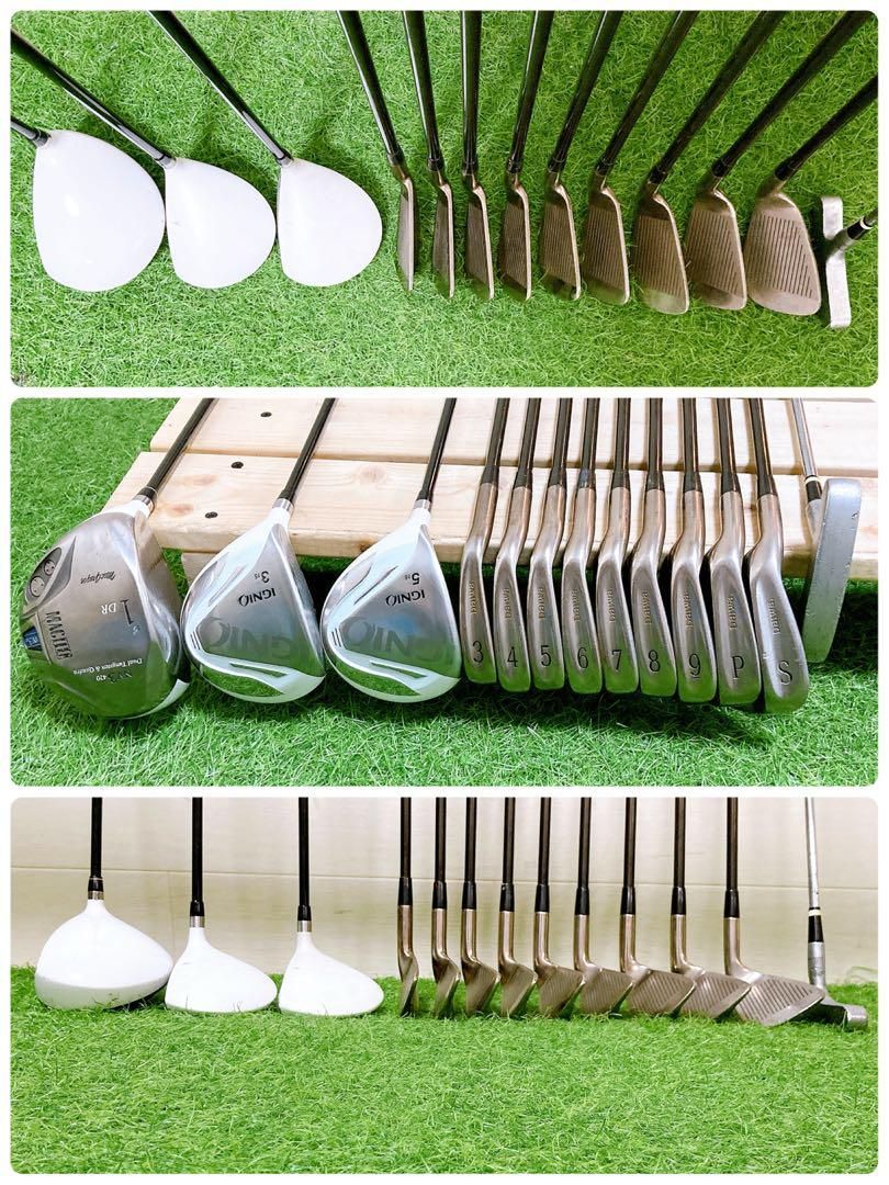 11.レフティー　初心者オススメ　ゴルフクラブ　左利きセット　PING 13本 11.レフティー 初心者オススメ ゴルフクラブ 左利きセット PING