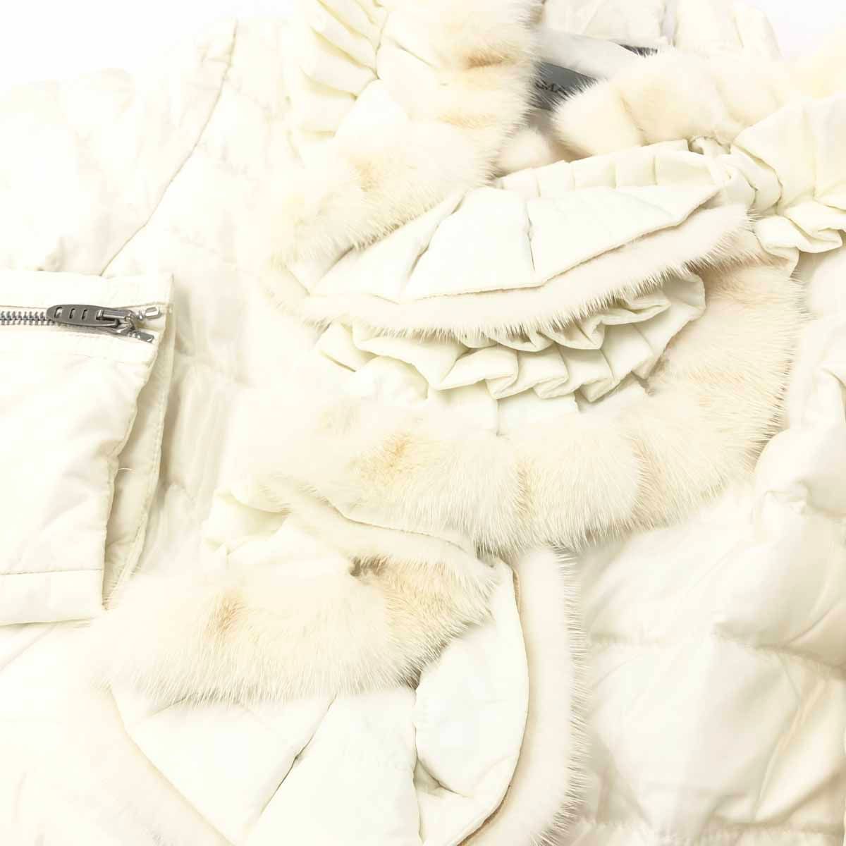 良好 Ermanno Scervino エルマノシェルビーノ ダウンジャケット サイズ 