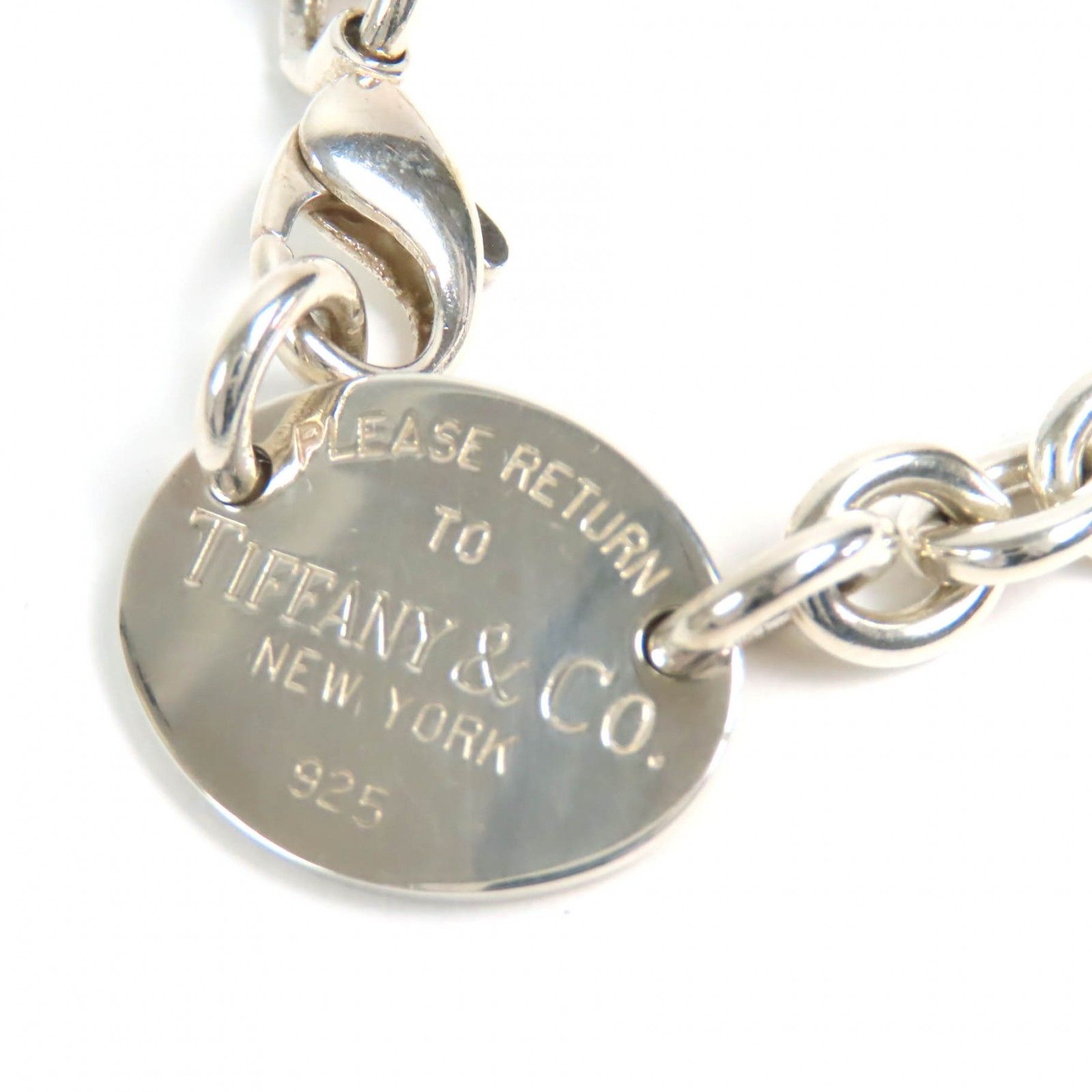 美品△TIFFANY&Co. ティファニー リターントゥティファニー オーバル  