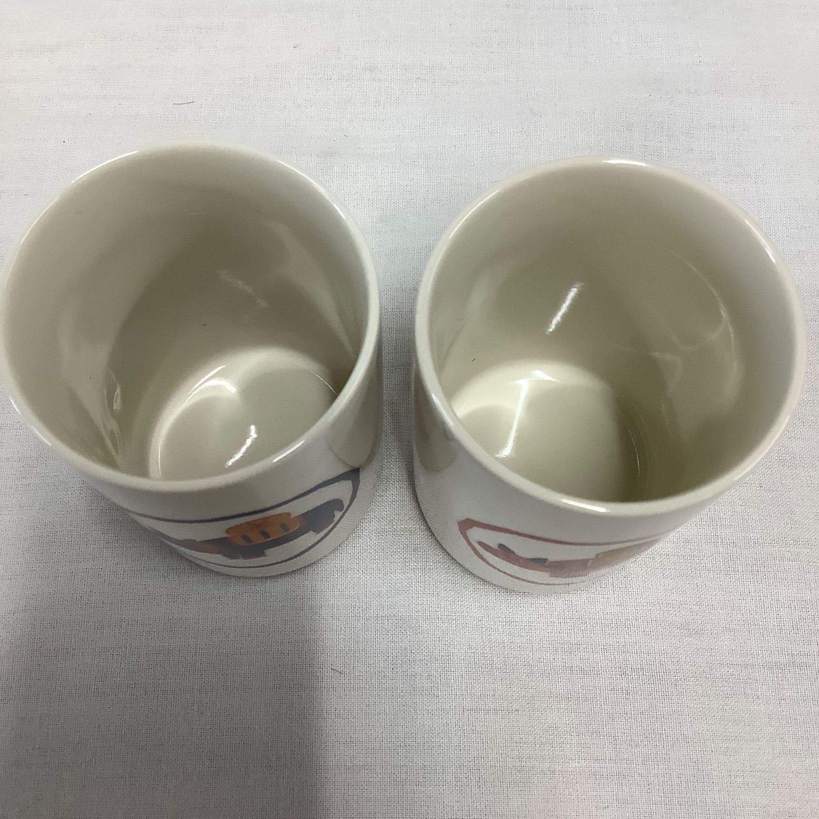 湯呑み。小西作。 カニ付き蓮の葉湯呑み5個組み（木箱） - 陶古窯オンラインショップ