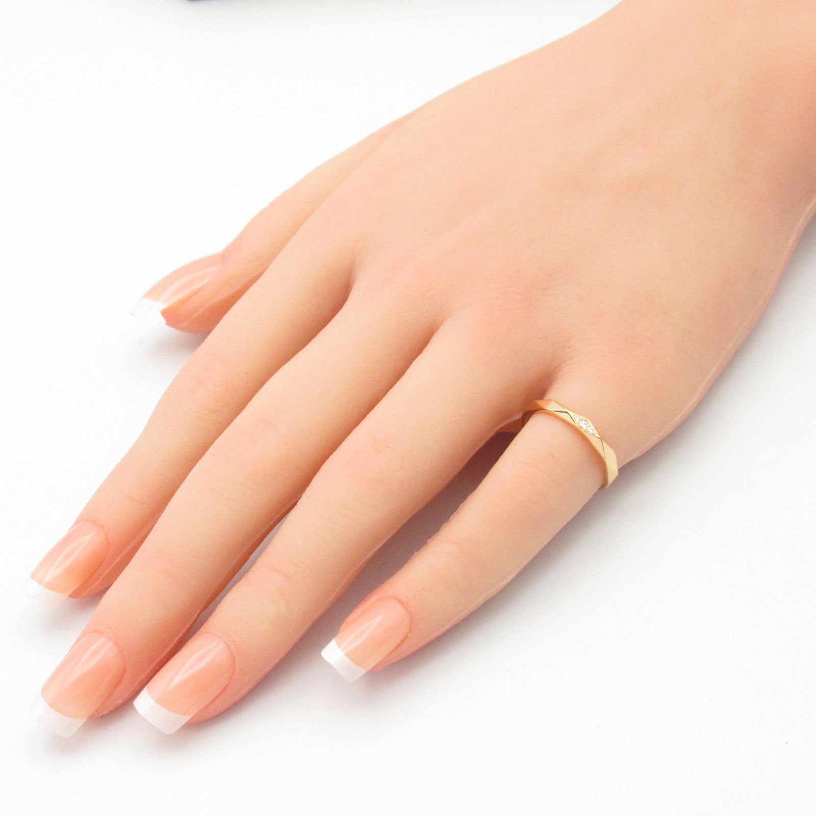 ブシュロン Boucheron リング・指輪 ファセット リング 1PD K18PG 
