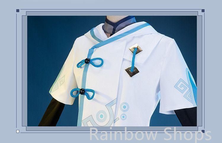セット済みウィッグ　原神　重雲　ちょううん　コスプレ 原神 コスプレ 重雲 チョウウン ウィッグ