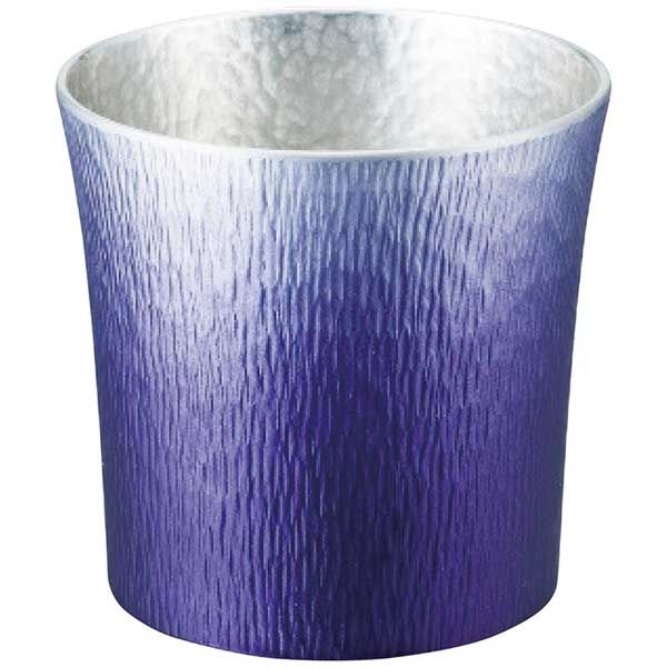 大阪錫器 錫製タンブラー310ml 紫 24-2-1NPR 紫 SHINRA