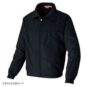 アイトス 裏メッシュブルゾン 男女兼用 ブラック 5L 2663