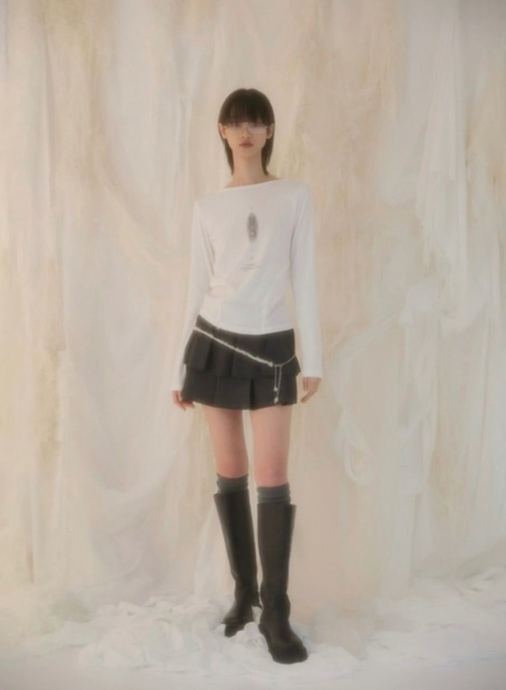 【FLARE UP】 Event Horizon Lace Long Sleeve /追跡付 FLAREUP】Event Horizon Lace Long Sleeve | OUR BRAND,FLAREUP