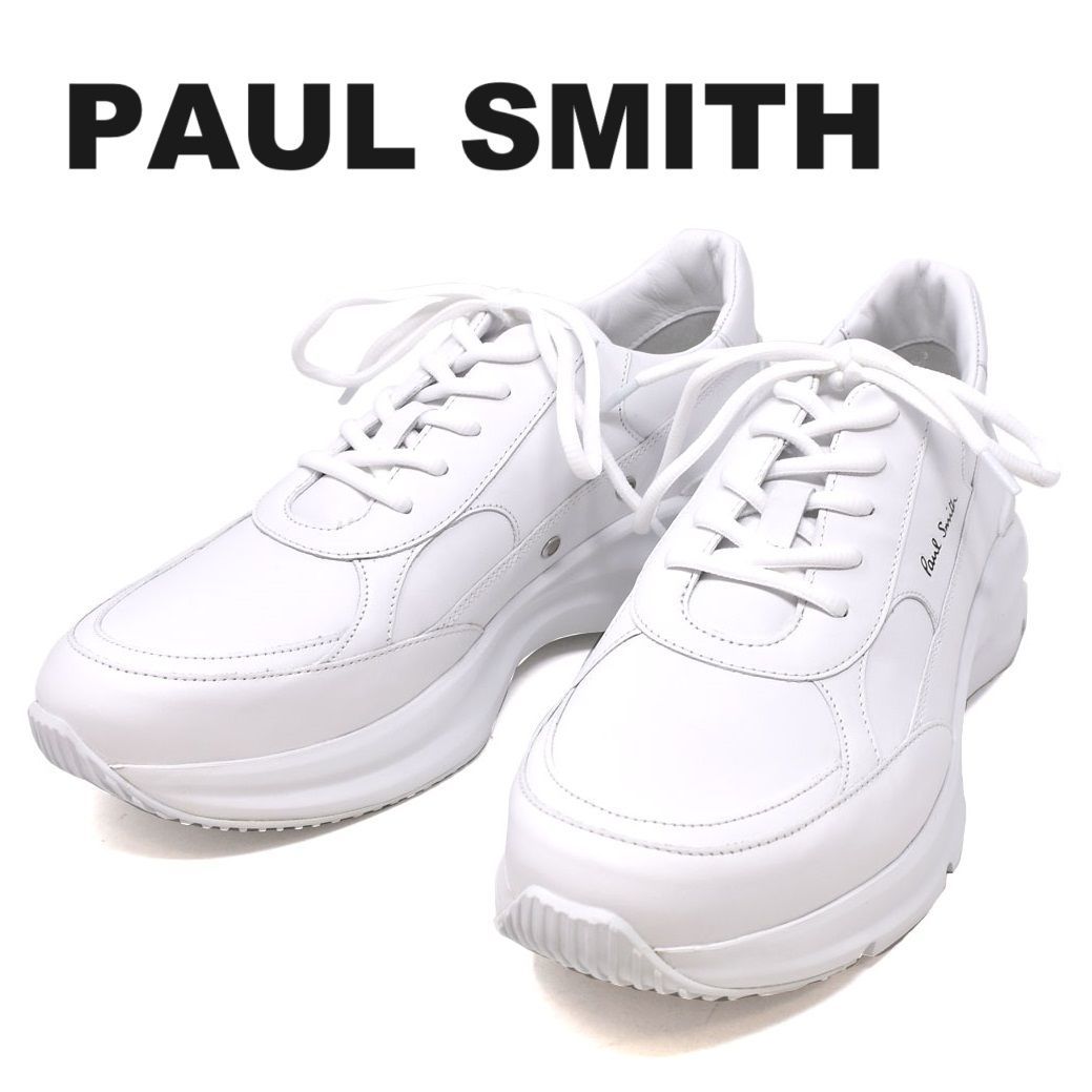 PAUL SMITH ポールスミス M1S EXP02 ACLF WHITE Explorer ダッドシューズ スニーカー