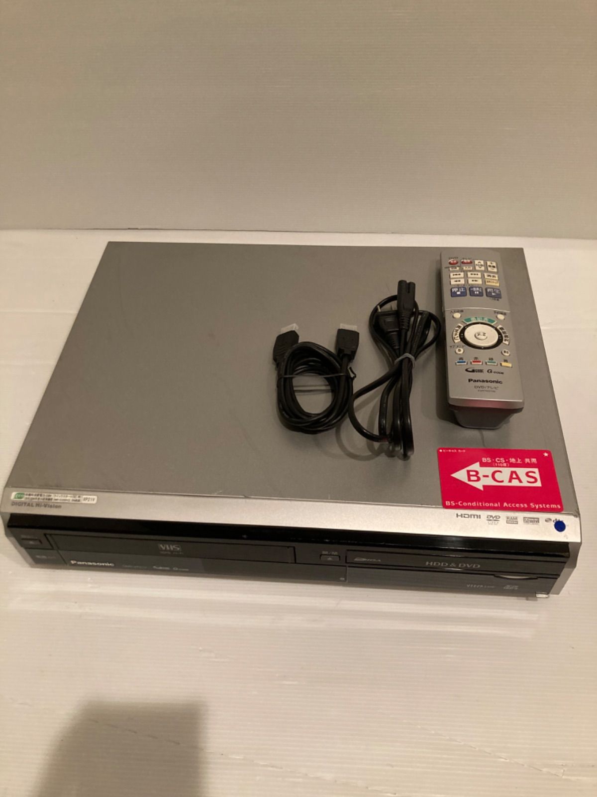 Panasonic DIGA DMR-XP21V VHSダビング可　動作品