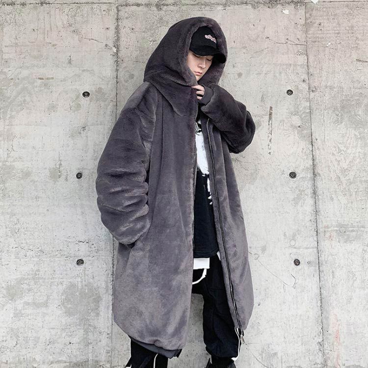 韓国ファッション ファーコート