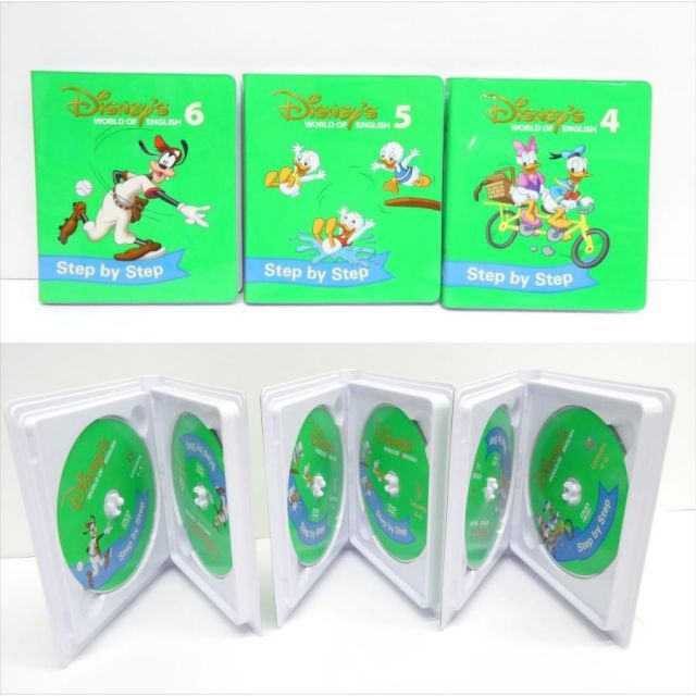 DWE ディズニー英語システム Step by Step DVD＋ブック付き DWE ディズニー英語システム ステップバイステップ DVD+ガイドブック