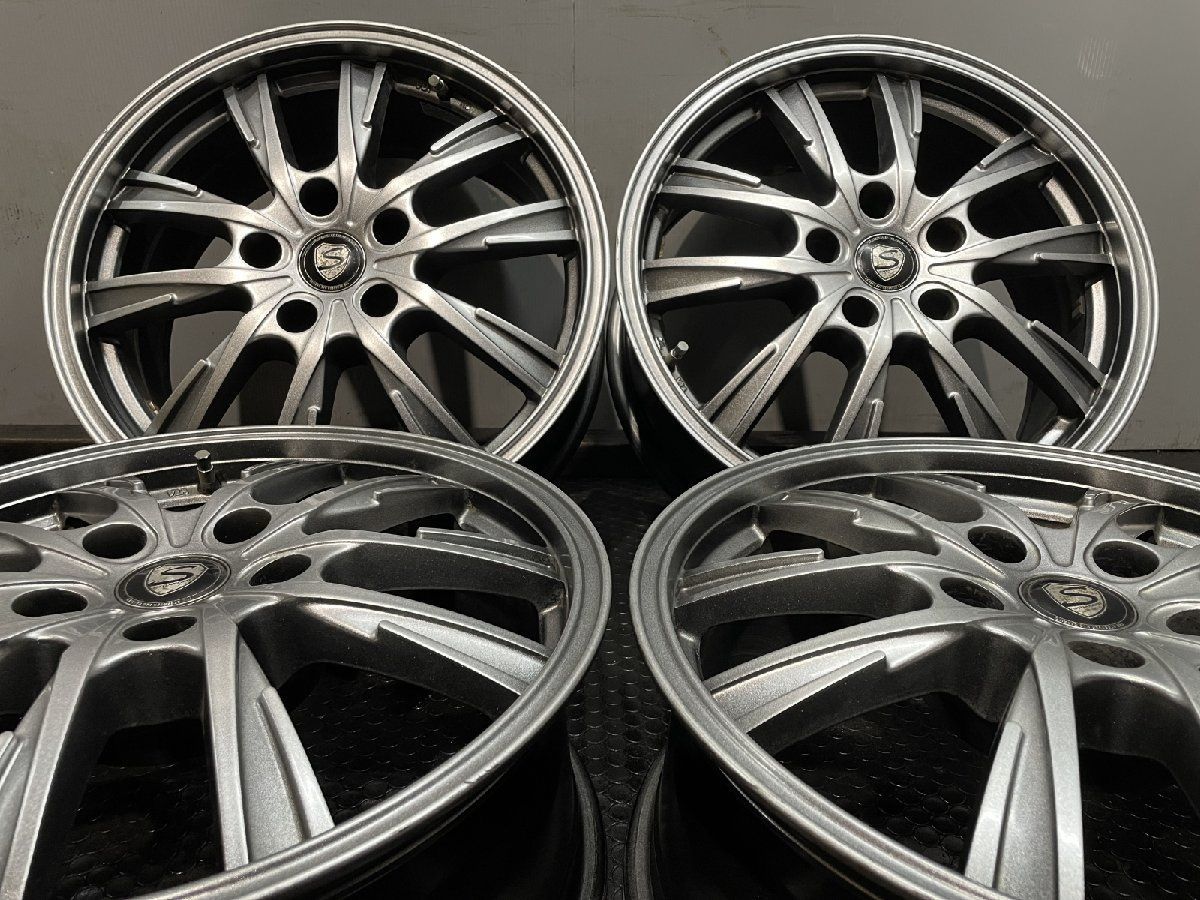 STRANGER ストレンジャー 社外ホイール 17インチ 4本 7J5HPCD114.3 38 アルファード ヴェルファイア ハリアー等 MHA607MY