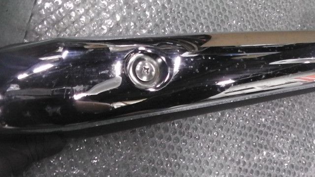 カブ50 AA 04-1006 xxx の マフラー 点錆