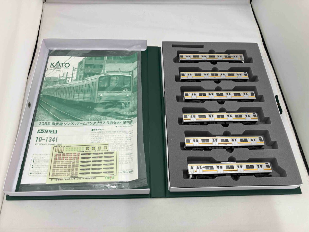 Nゲージ KATO 10-1341 205系南武線 シングルアｰムパンタグラフ 6両セット