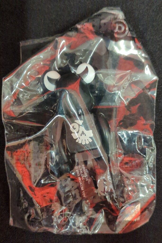 MEDICOMTOY BE RBRICK BALZAC SKULLMAN BLACK