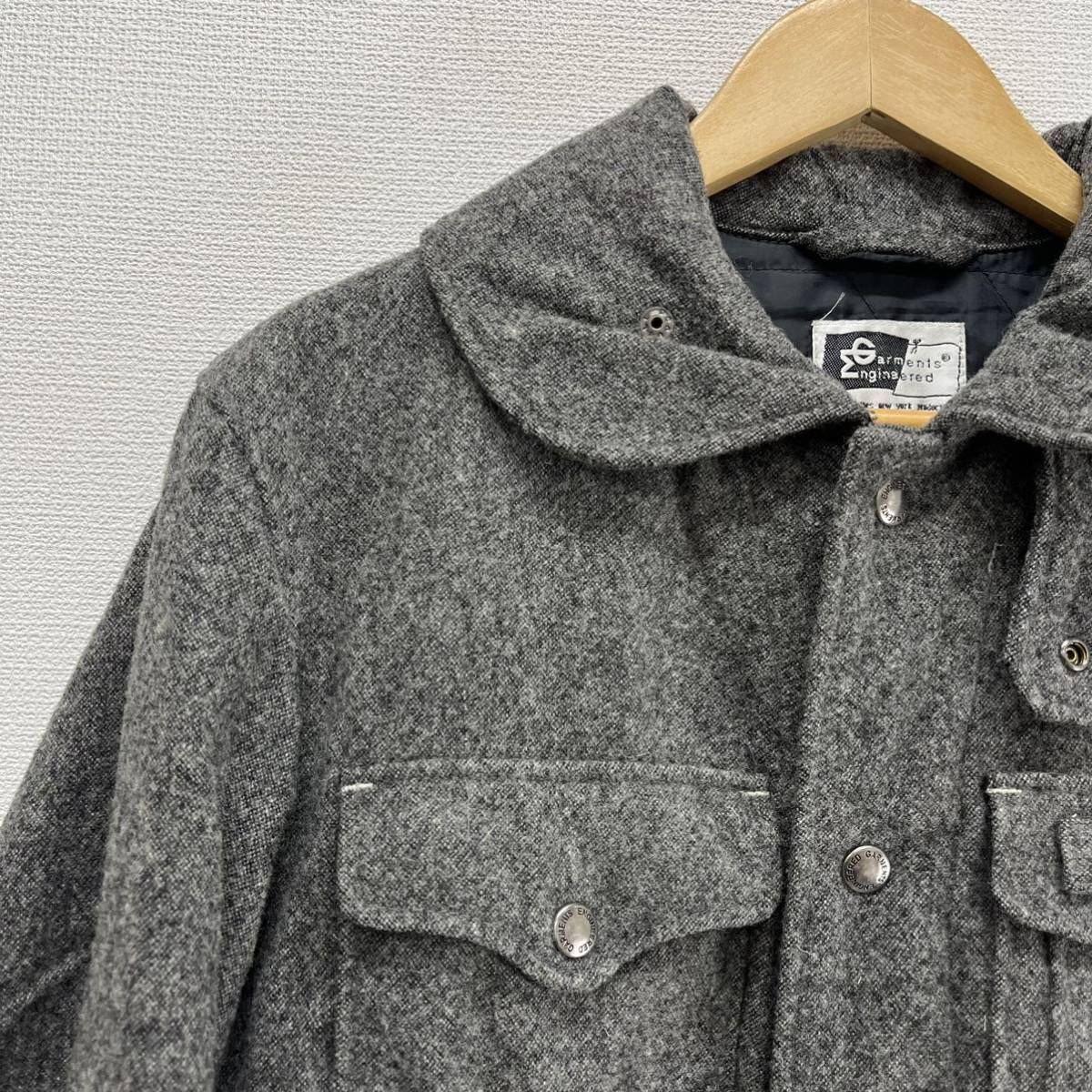 ENGINEERED GARMENTS エンジニアードガーメンツ Cruiser Jacket クルージングジャケット ウール USA製 S  10096560 - メルカリ