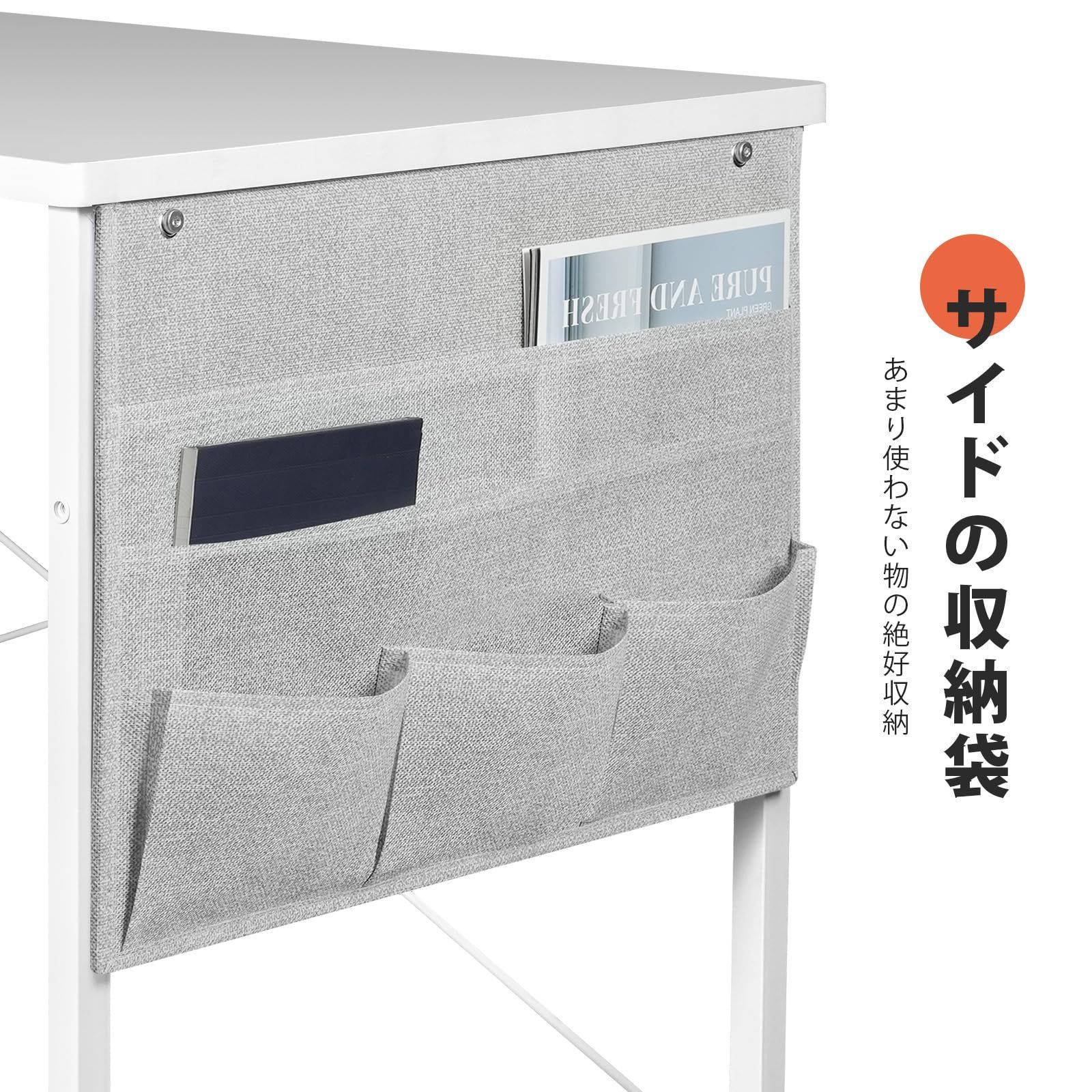 新着商品 デスク 勉強机 引き出し付き コーナーデスク コーナーデスク ワークデスク pcデスク 幅160cm×奥行112cm 机 左右入替可 l字デスク 白い Maihail MARWIL-DEMENAGEMENTS_CH