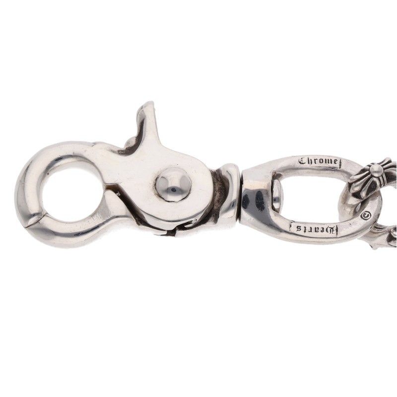 クロムハーツ 2クリップ ファンシーショート ウォレットチェーン