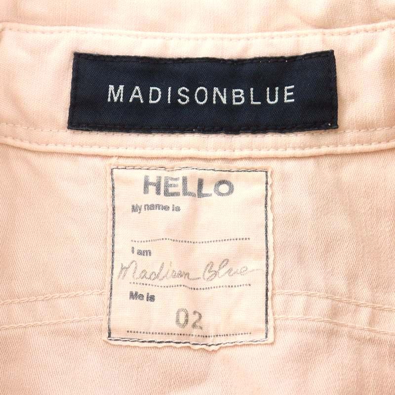 マディソンブルー MADISONBLUE 21SS MB211-5002 HAMPTON SH BS PASTEL/ シャツ ブラウス 長袖 ピンク