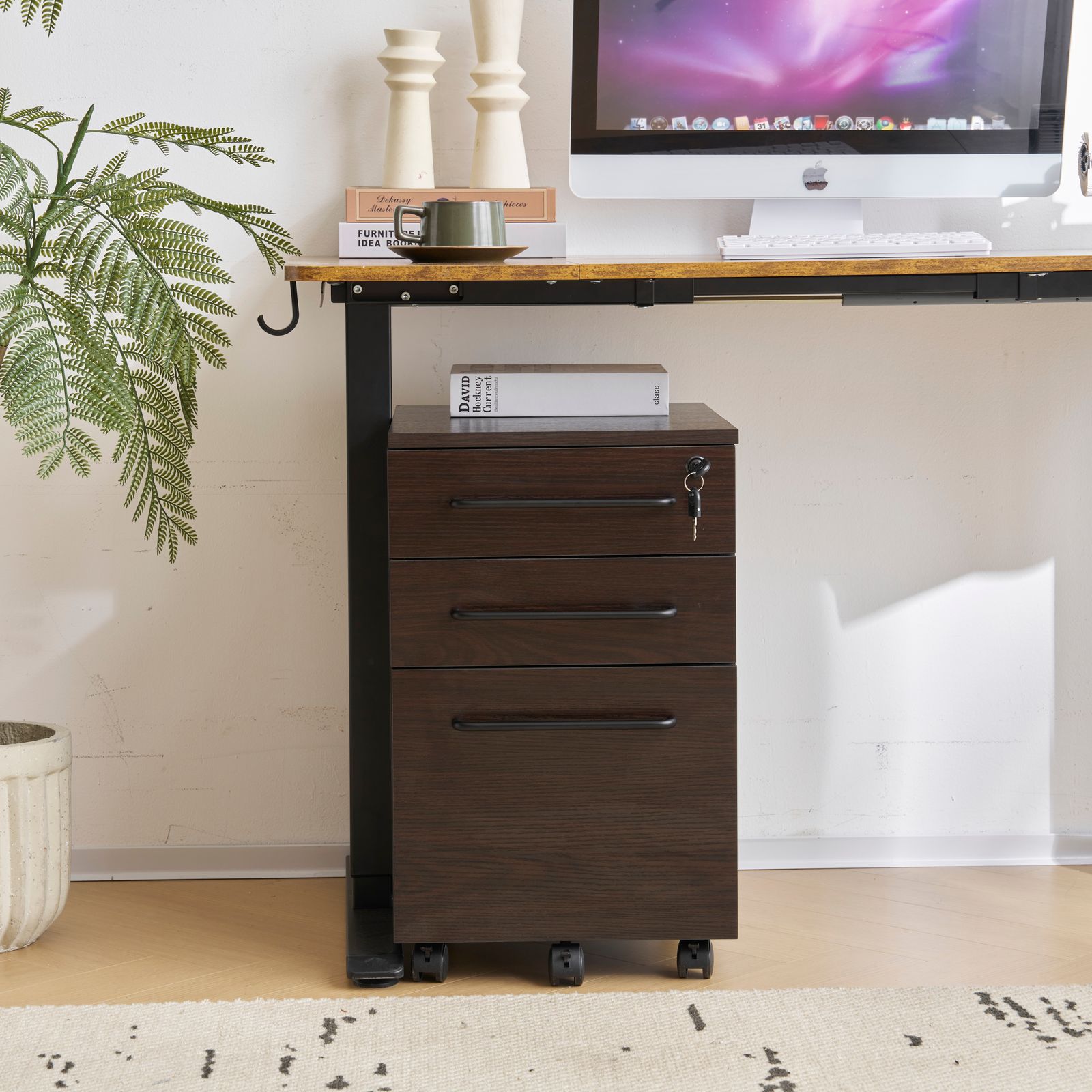 脇机 引き出し3段