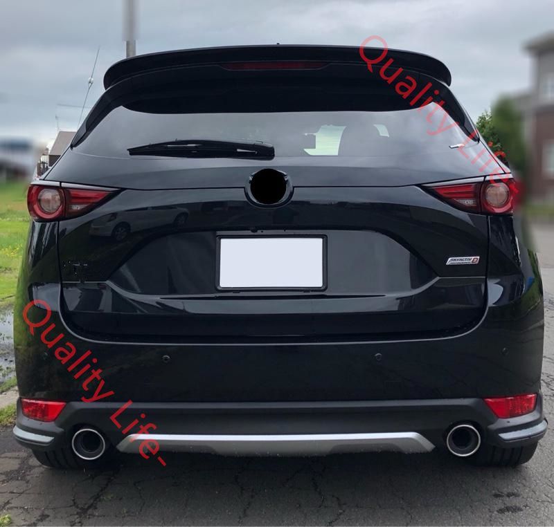 マツダ CX-5 KF系 CX5 リアスポイラー リアウイング ルーフ リヤ スポイラー 軽量 リップ エアロ 塗装済