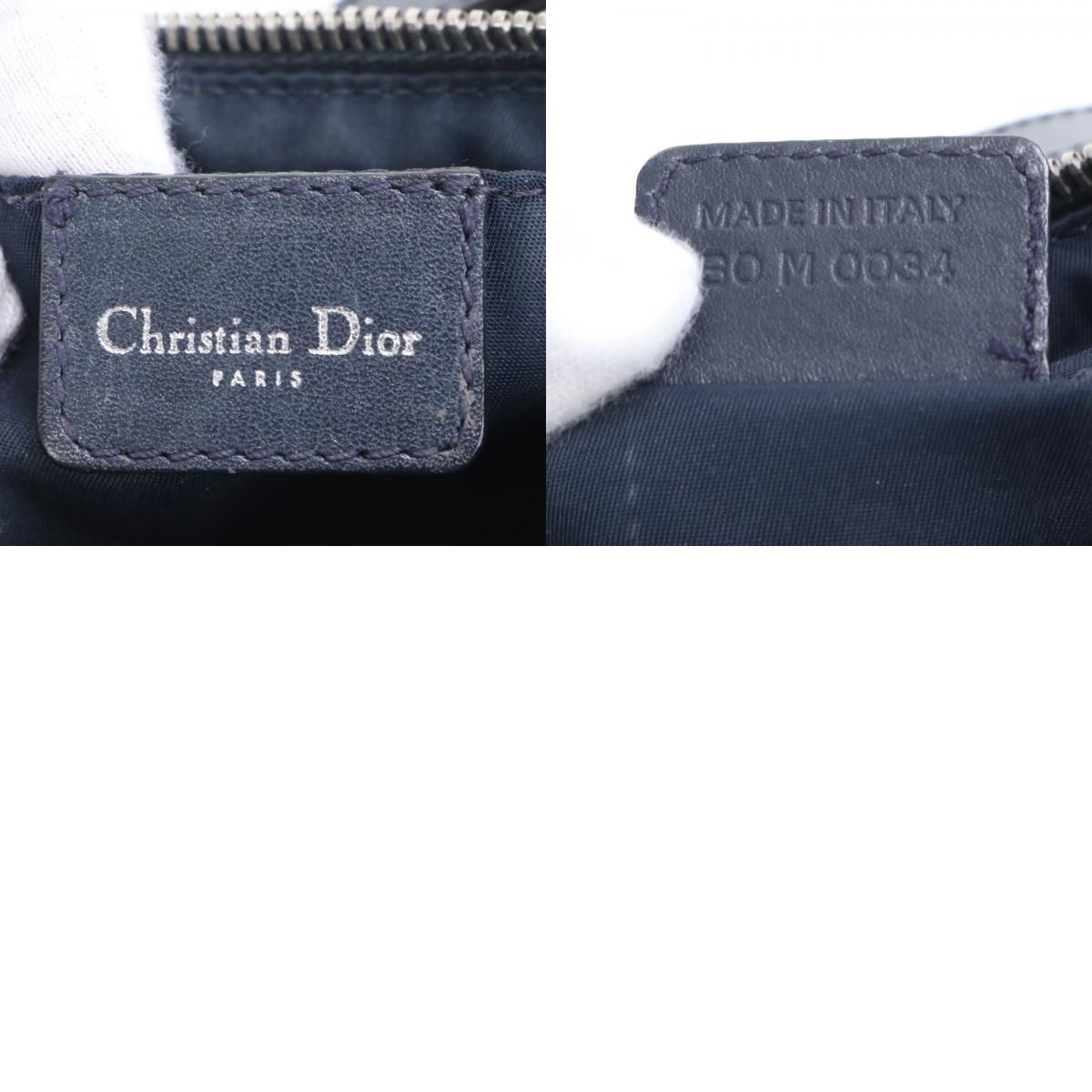 美品 クリスチャンディオール トロッター レザー ショルダーバッグ  