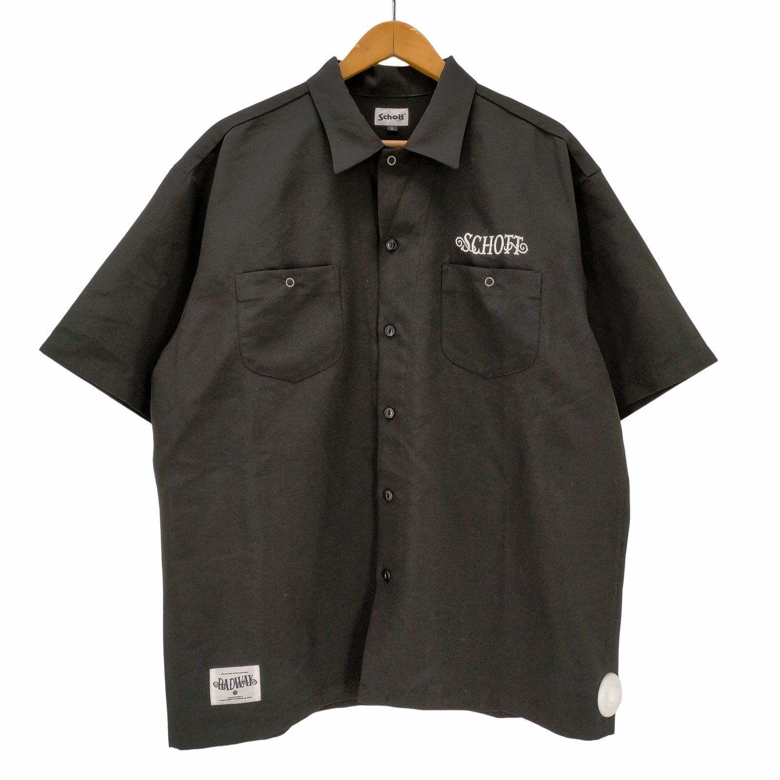 ショット Schott 23SS Schott×BADWAY TC WORK SHIRT BADWAY