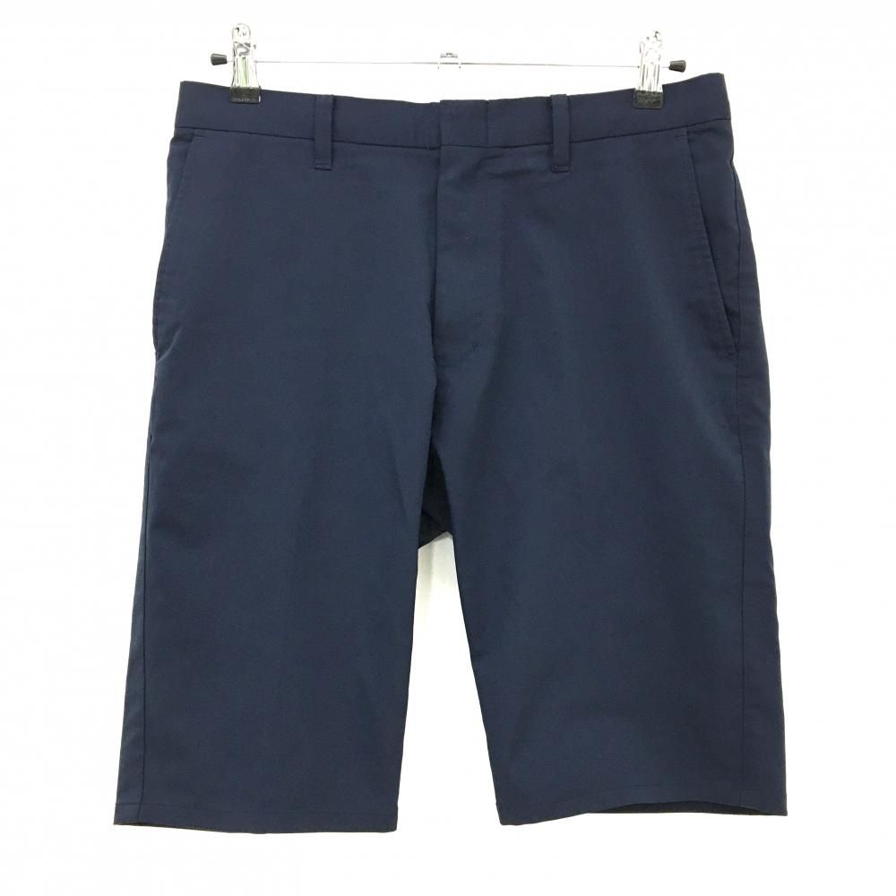 値下げ◇新品◇タイトリスト ストレッチハーフパンツ(ネイビー) L 美品】タイトリスト ハーフパンツ ネイビー シンプル ロゴ