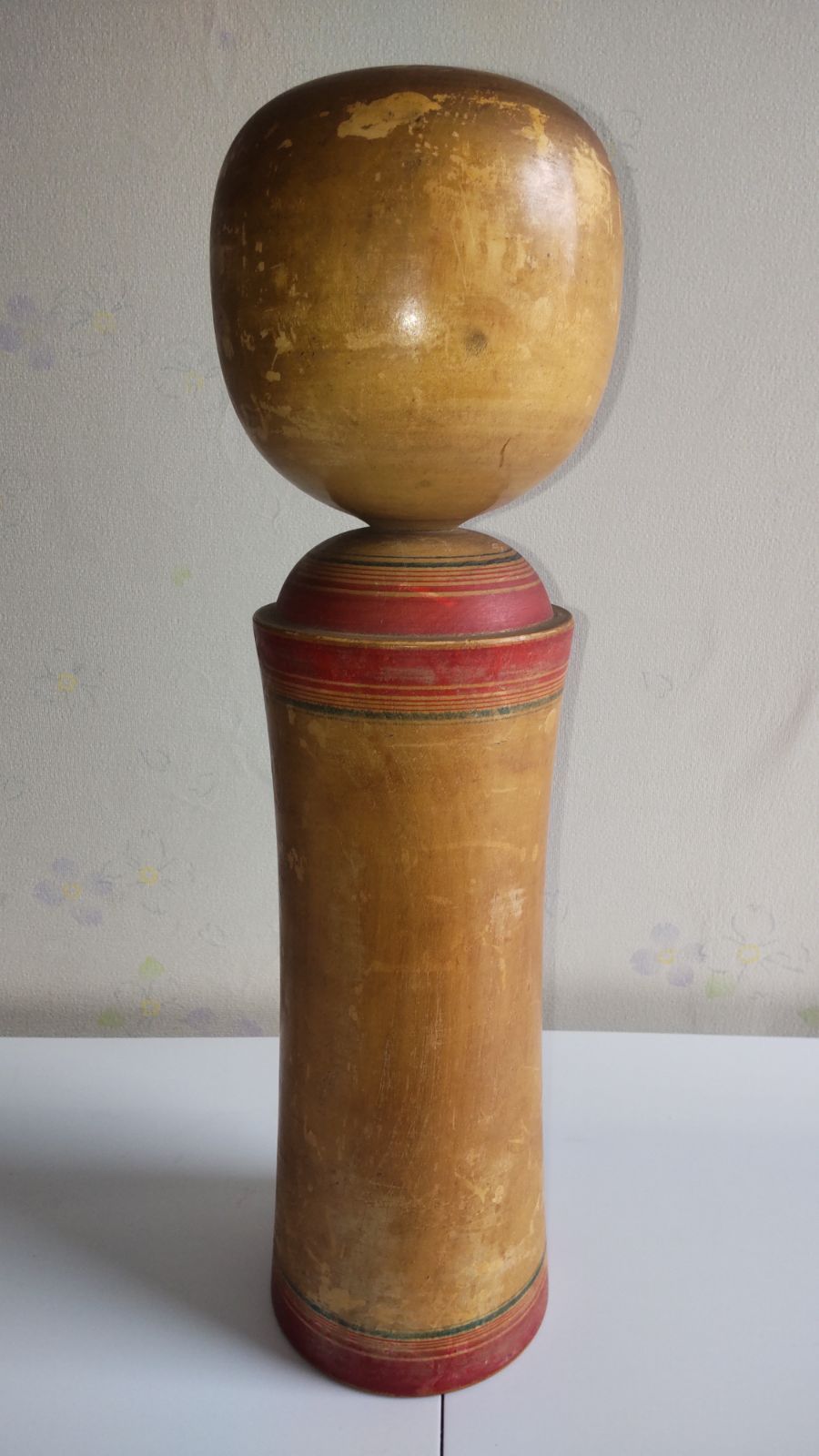 ヴィンテージ伝統こけし 熊谷正（1937-2024）作 鳴子 高さ36cm 509E