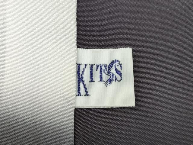 平和屋着物○上質な小紋 型染め 舞蝶花文 正絹 逸品 未使用 CAAX4710ut