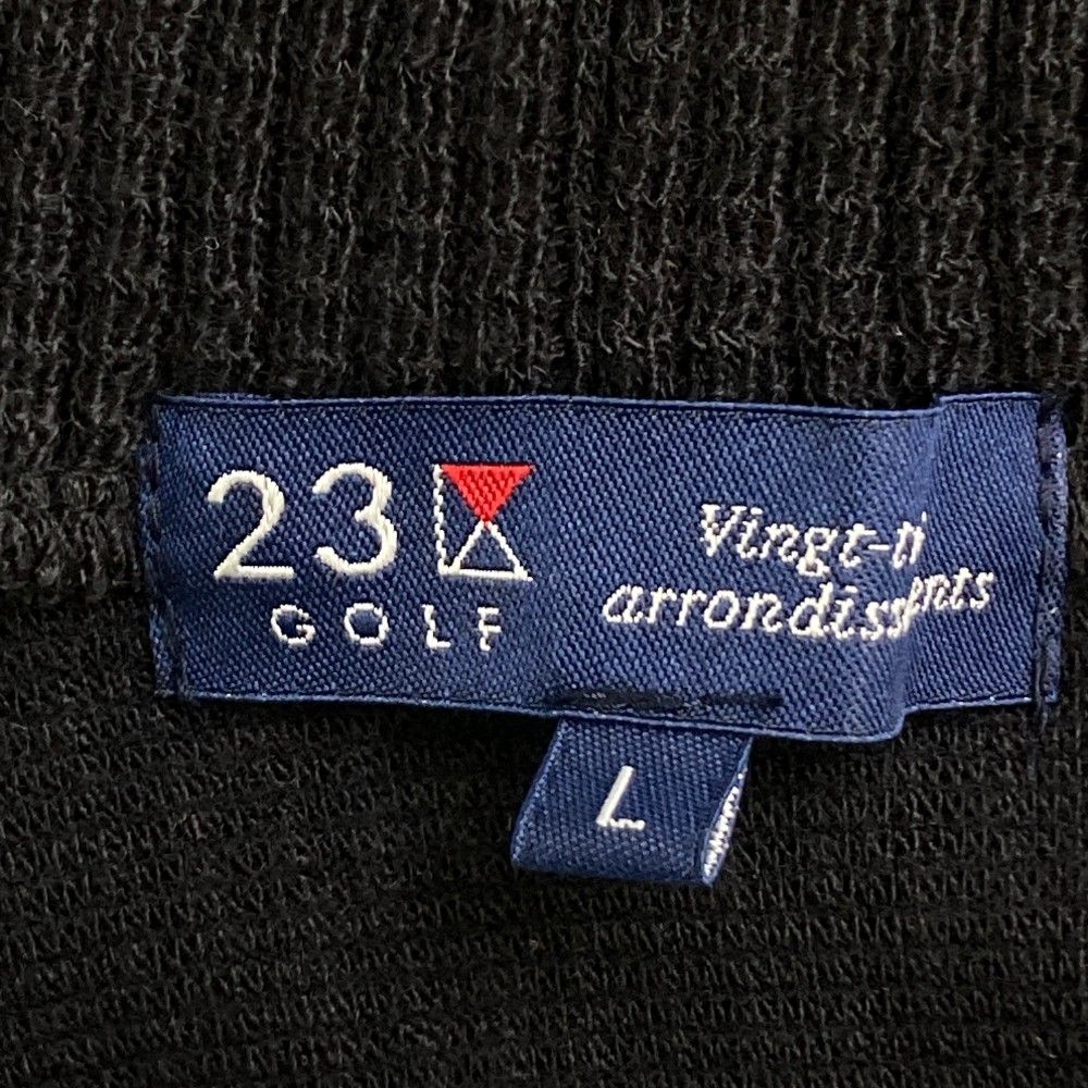 サイズ：L 23区GOLF ニジュウサンクゴルフ モックネック ニット