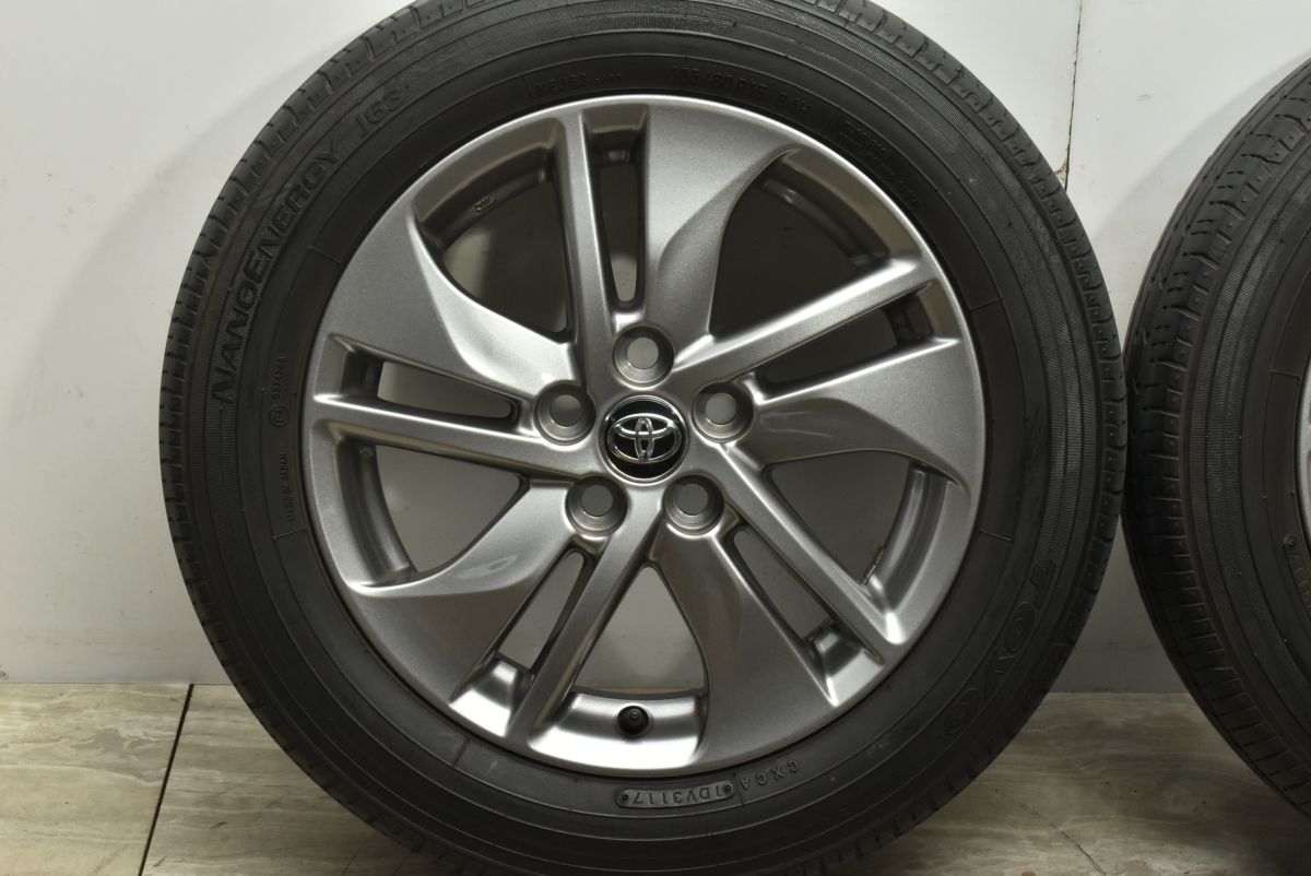 美品】トヨタ 170 シエンタ 純正オプション 15in 5.5J +39 PCD100 トーヨー ナノエナジー J63 185/60R15 交換用  ノーマル戻し 送料無料 - メルカリ